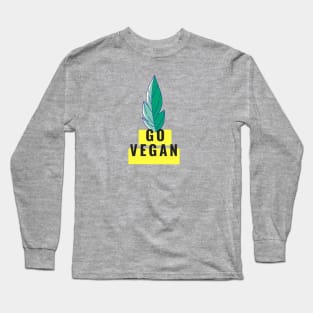 Go Vegan Long Sleeve T-Shirt